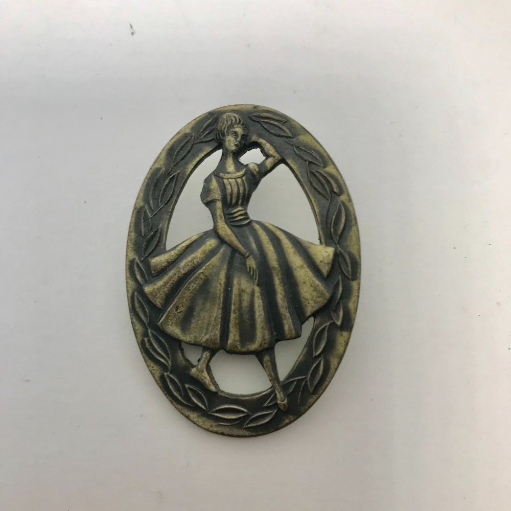 Brooches, 1 1/4"W x 1 3/4"L